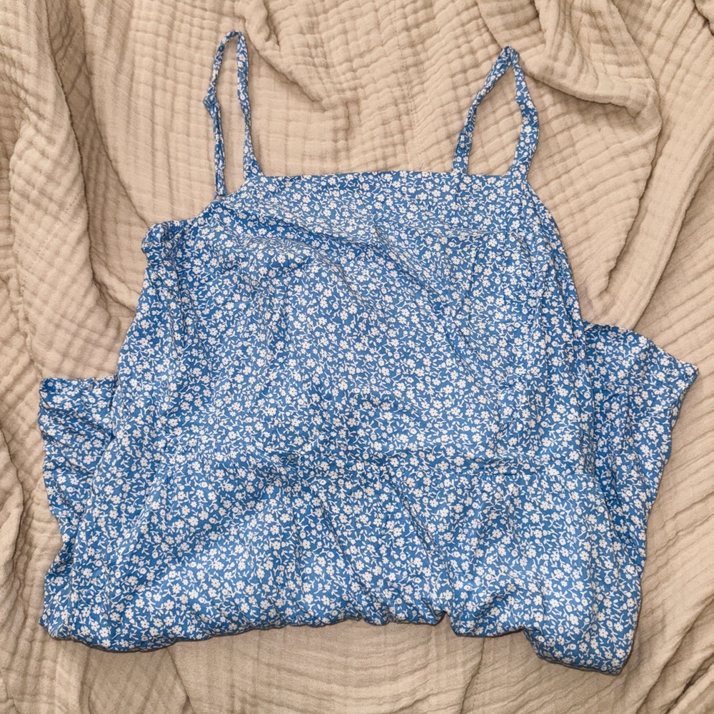 L Old Navy Soft-Woven Cami Romper